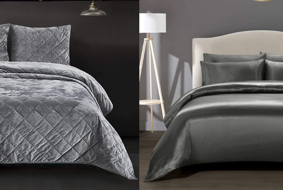 Velvet Comforters vs Satin Comforters
