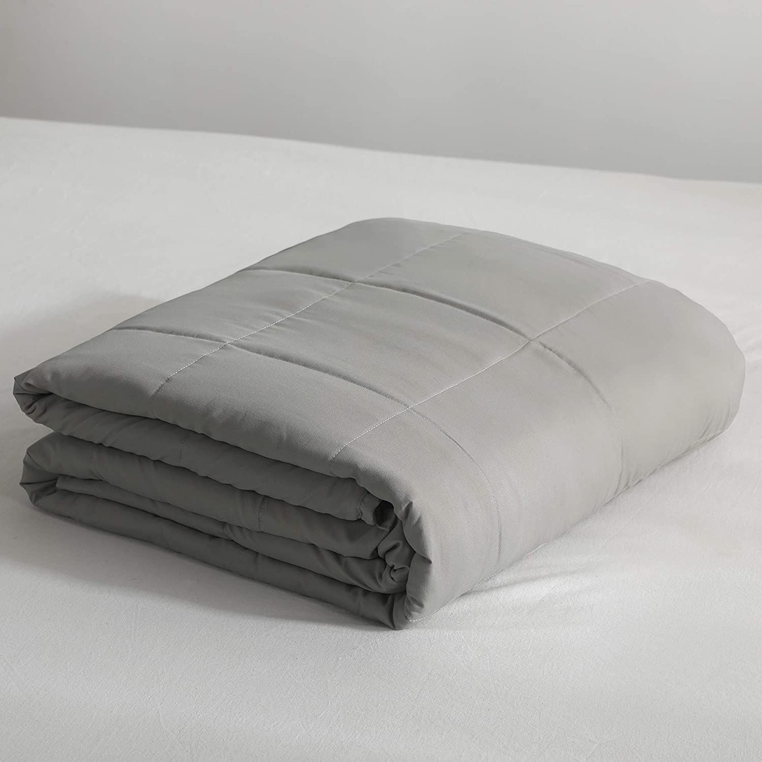Exclusivo Mezcla Light Grey Weighted Blanket